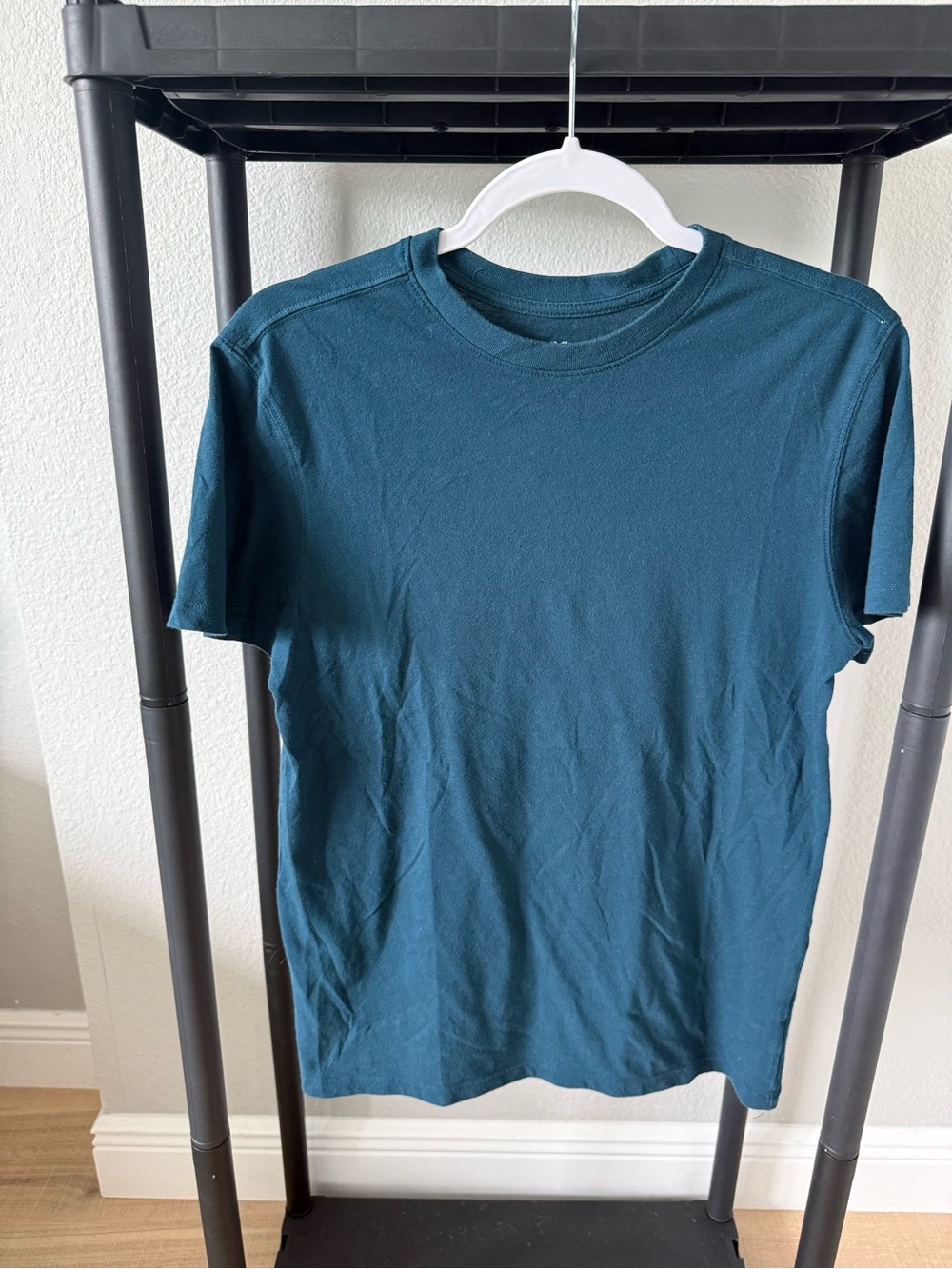 Goodfellow & Co Teal Short Sleeve Crew Neck T‑Shirt
